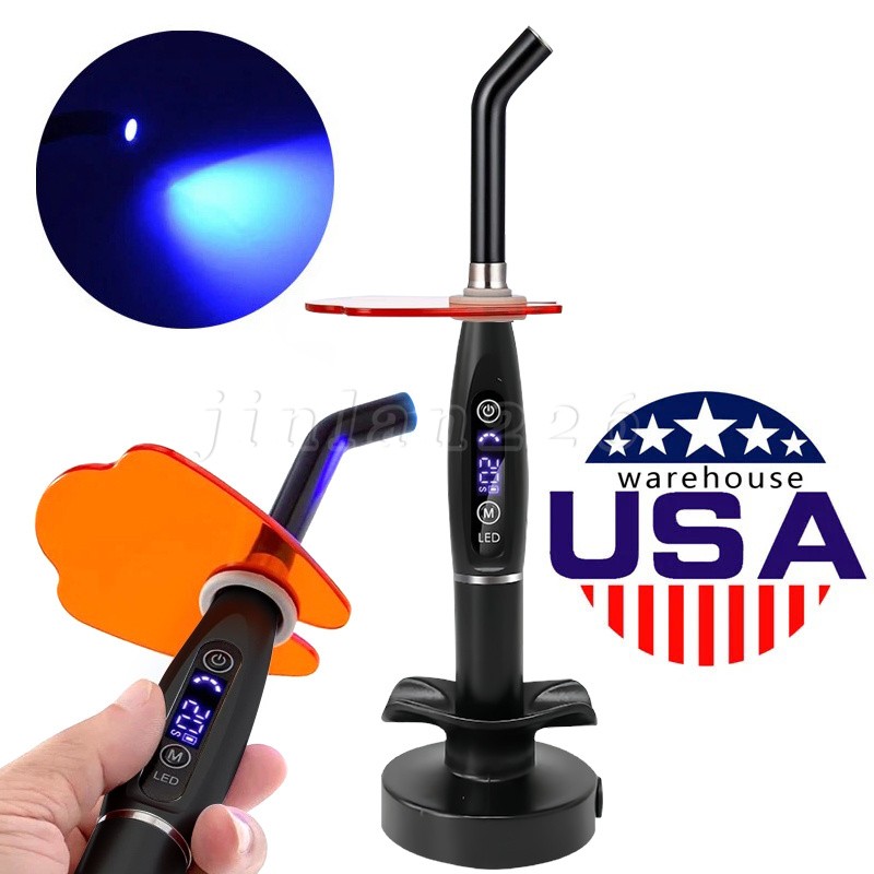 Dental LED Cure Curing Light Lamp 2000mw 5W Tool Resin Cure Wireless Cordless st