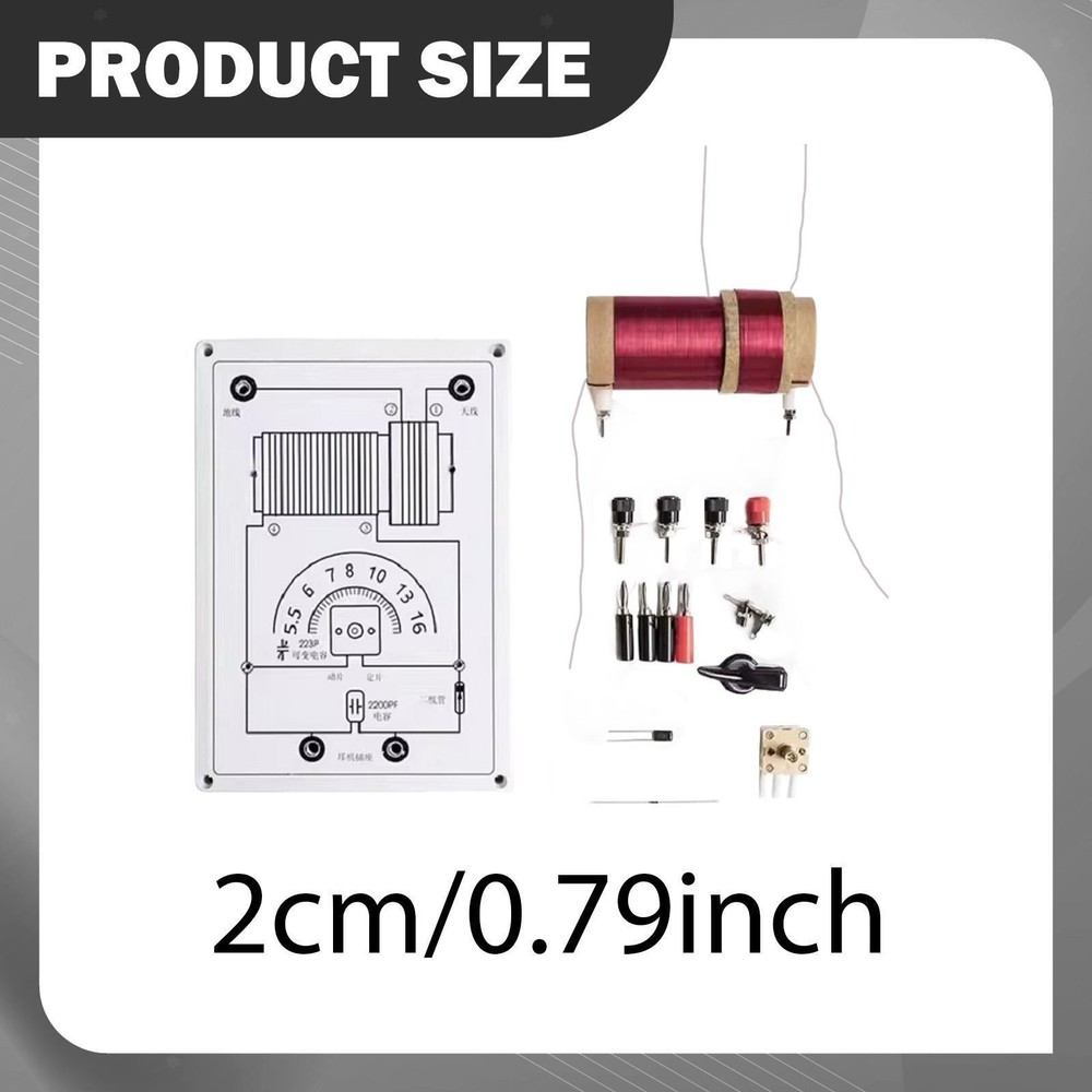 Radio DIY Kit Teaching Replacement for Boys Girls Soldering Science Projects