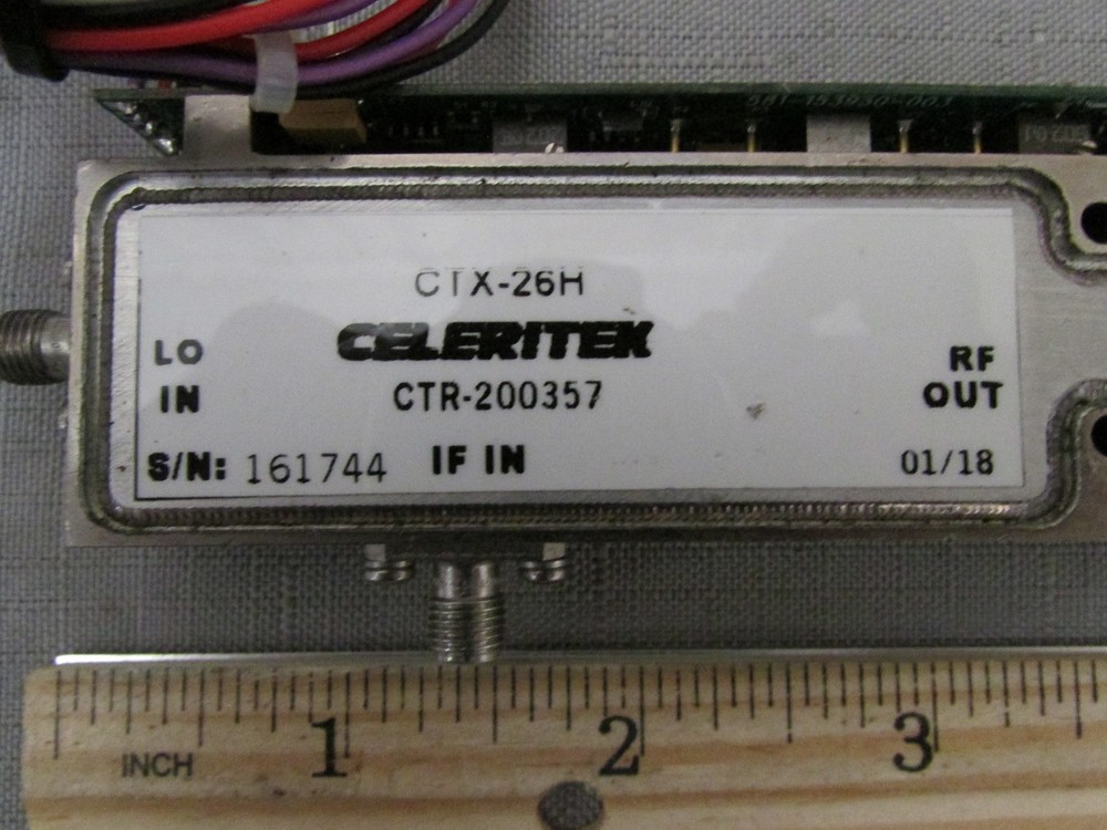 Celeritek CTR-200357 Linear Power Amplifier SMA RF Microwave
