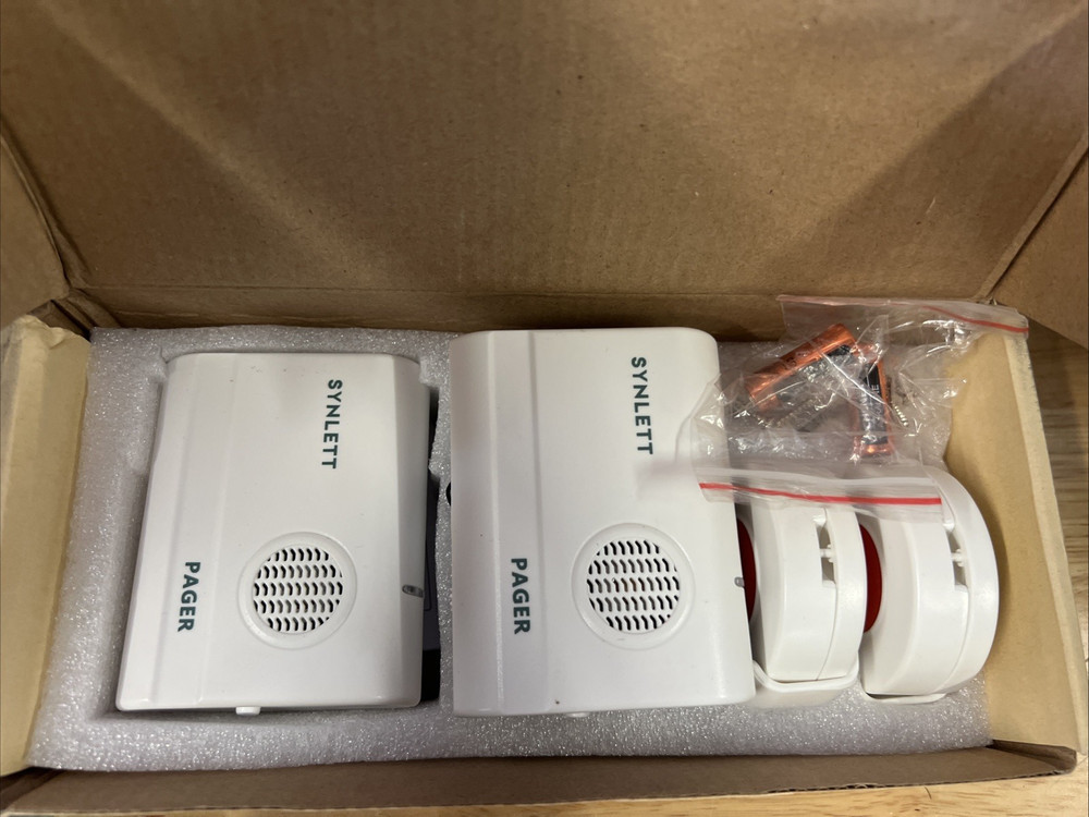 Caregiver Pager Call Button Wireless Call Bell Alert Buttons OPEN BOX