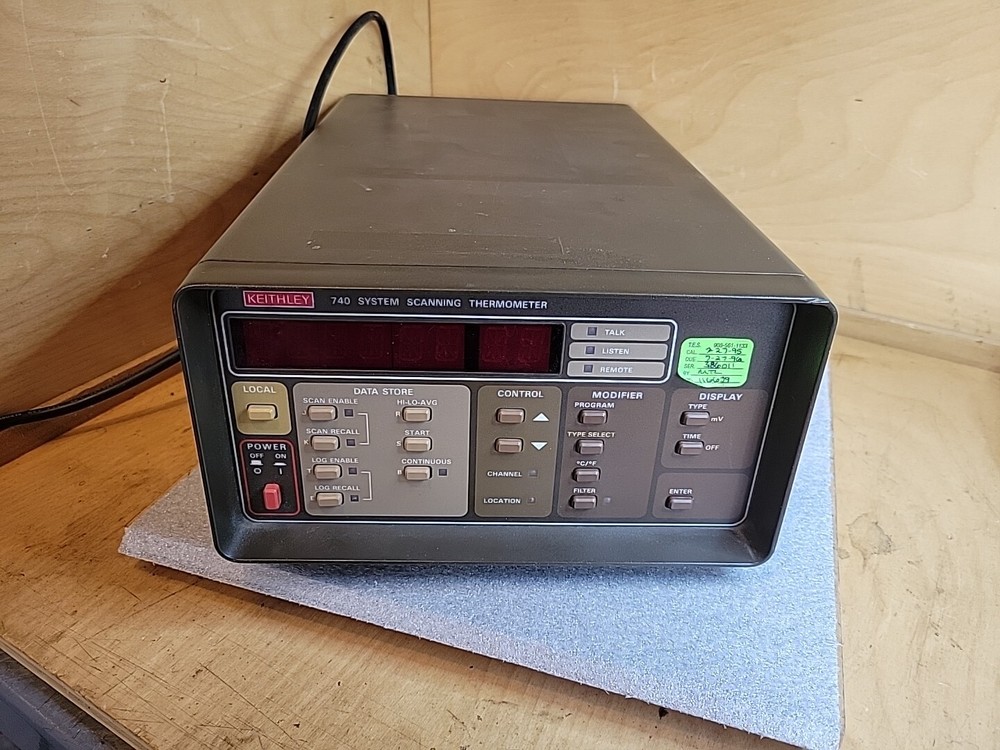 Keithley 740 System Scanning Thermometer