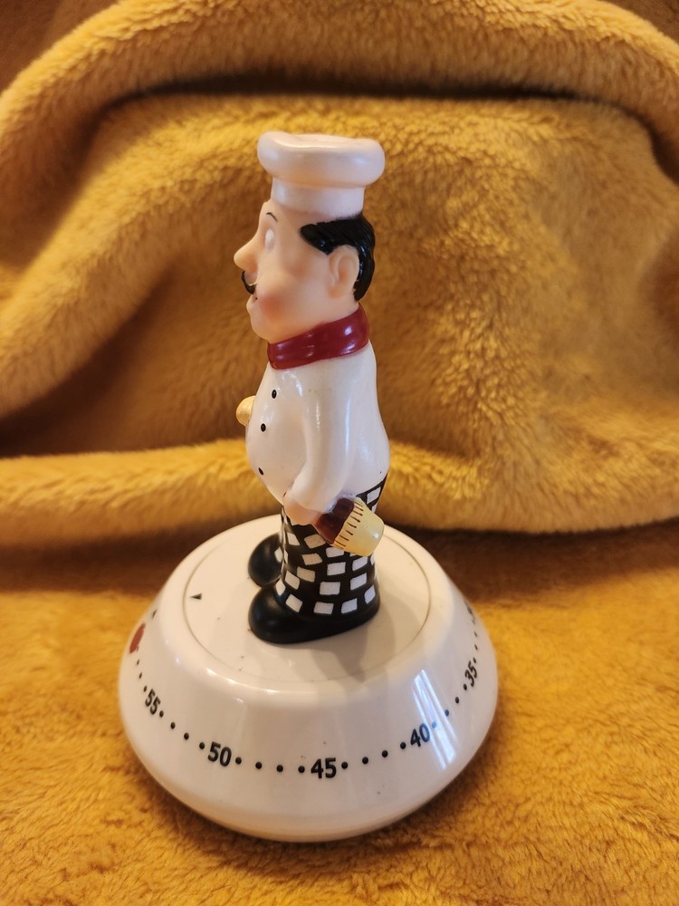 Fat Italian chef kitchen timer.