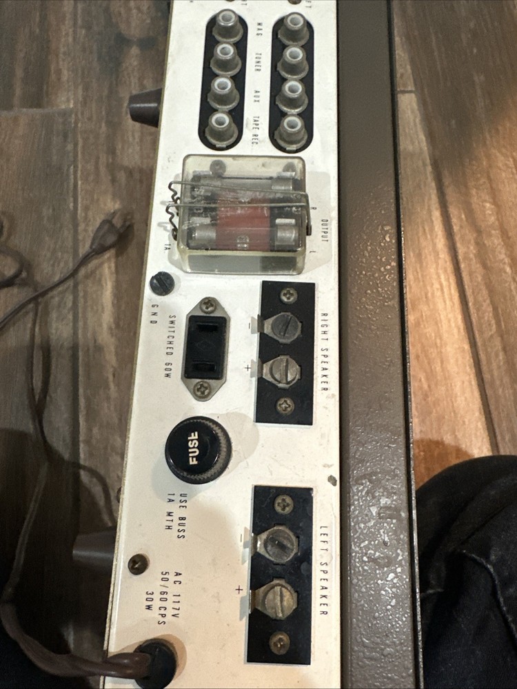 Lafayette Amplifier LA-224T , Lights Up, untested!