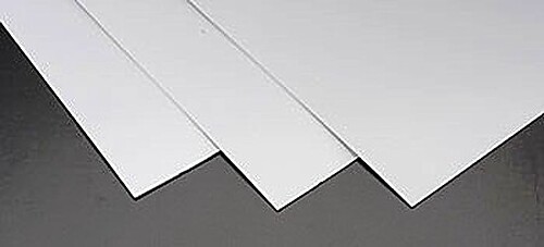 Plastruct ABS Sheet .030 (4) - Model Scratch Building Plastic Sheets - #91003