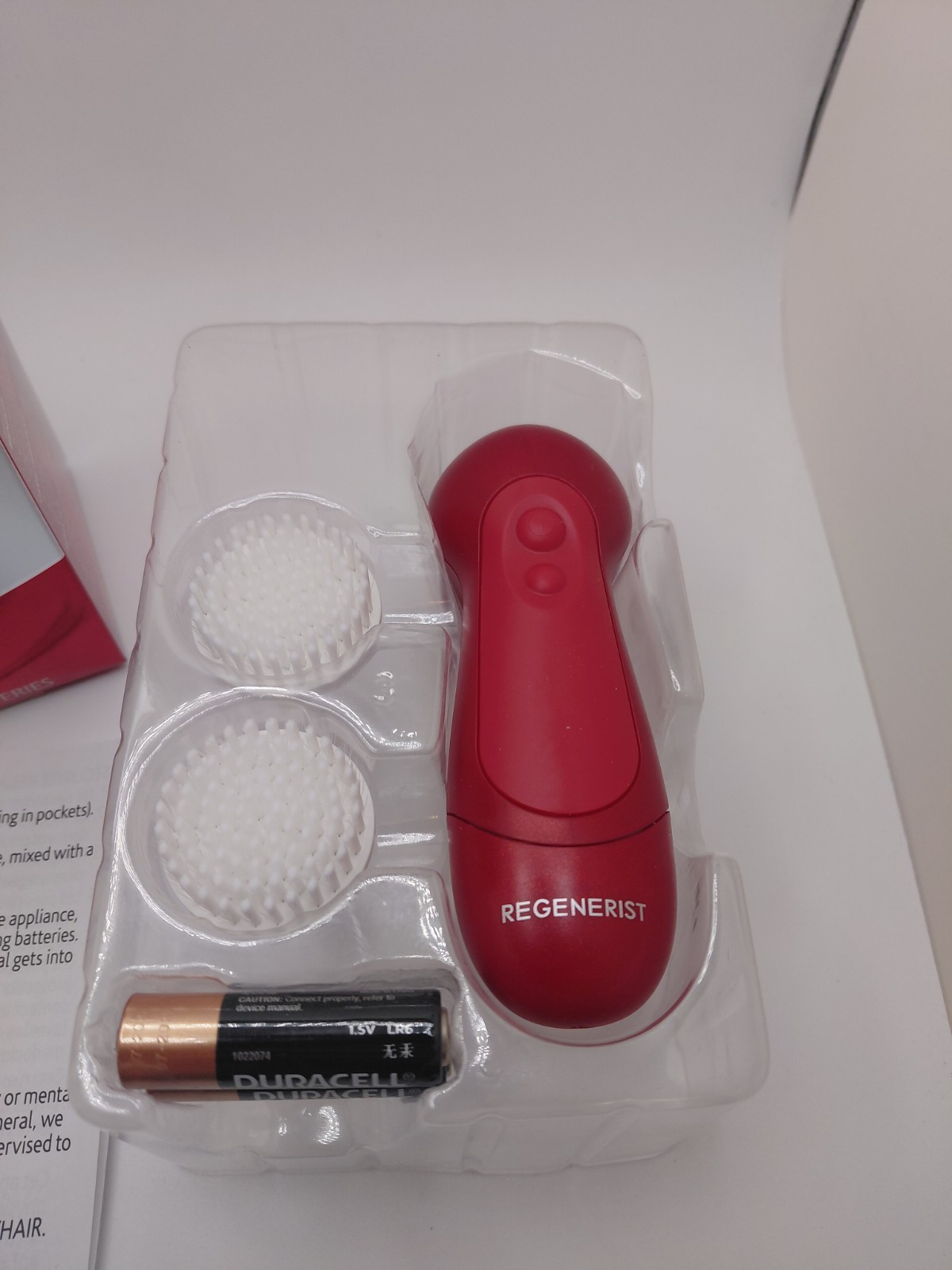 Olay Regenerist Advanced Anti-Aging Face Cleansing Device - Red