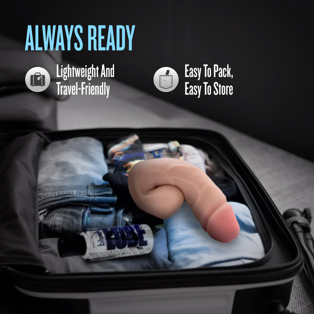 Packer Gear Packing Penis 5.5" Realistic Dildo Cock for Packing