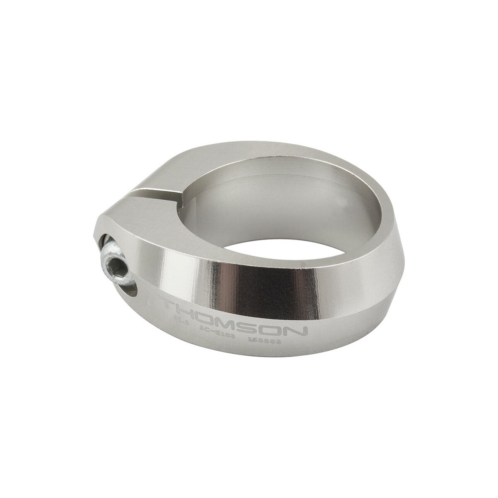 Thomson Seatpost Clamp: 31.8 Silver