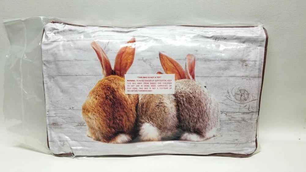 Audrey's. Easter, Decorative Pillow, BUNNIES, Double Sided