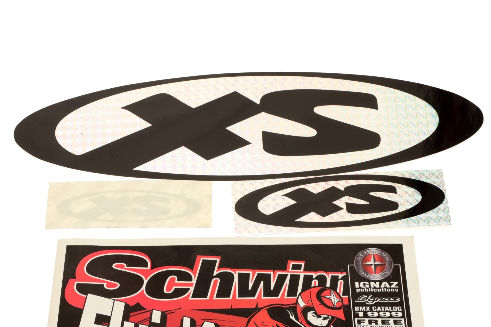 1999 Schwinn BMX Catalog Flyin' South Comic Book w/ BONUS XS Decals NEW NOS