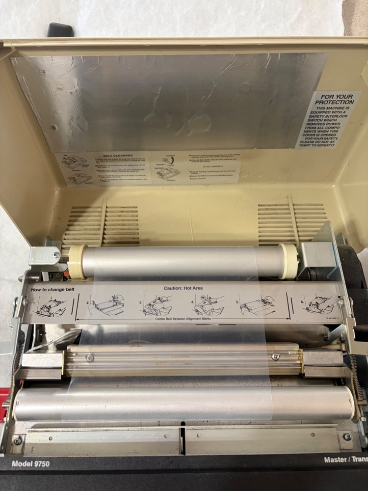 Standard model 9750 thermofax