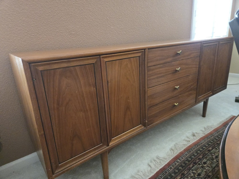 Drexel US made 1960s solid walnut Buffet still original owner.