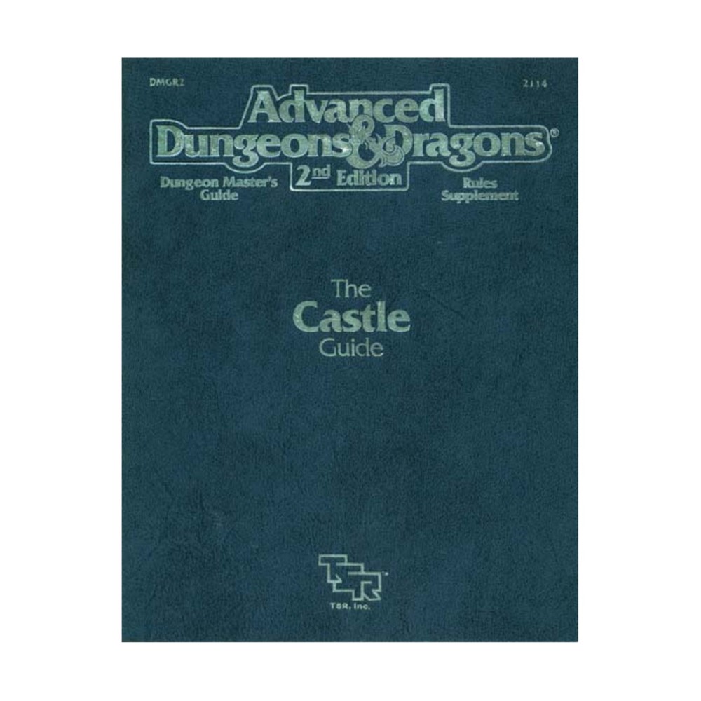 AD&D 2nd Ed Castle Guide (1st) VG