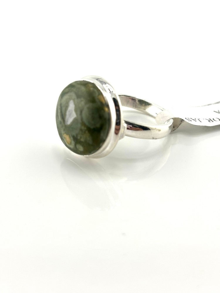 Rainforest Jasper Ring