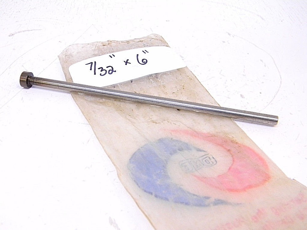NEW SURPLUS 1PC. DME  PLASTIC INJECTION MOLD EJECTOR PIN 7/32" x 6"