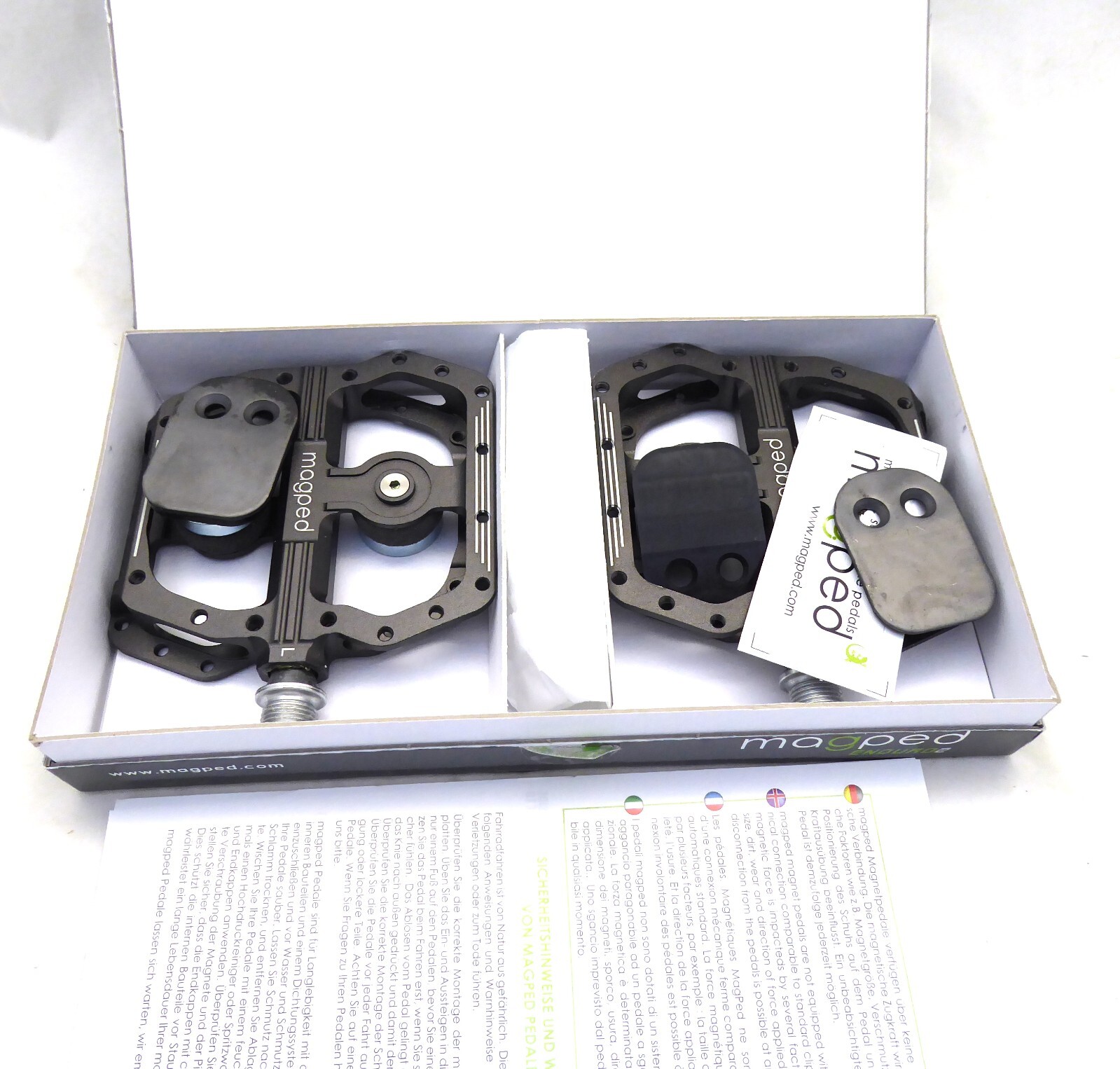 Magped Enduro-2 Magnetic Pedal 200n Black