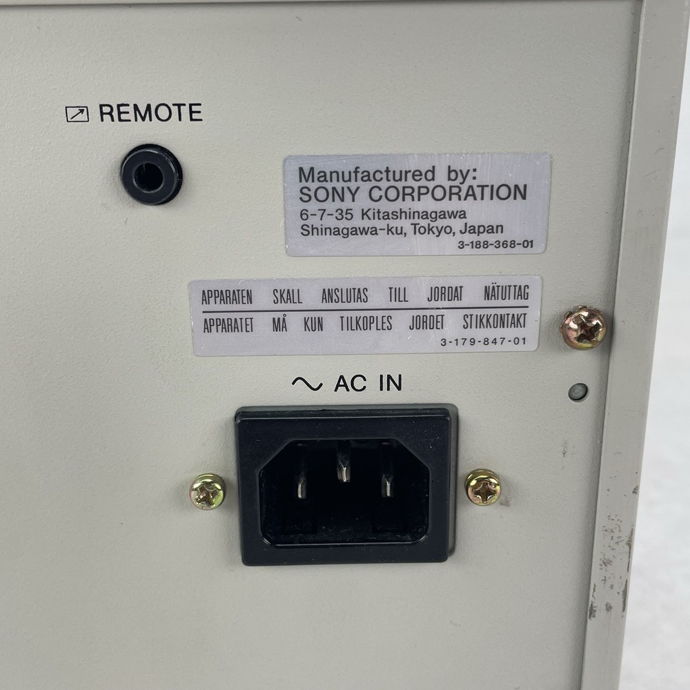 Sony UP-980 Video Graphic Printer