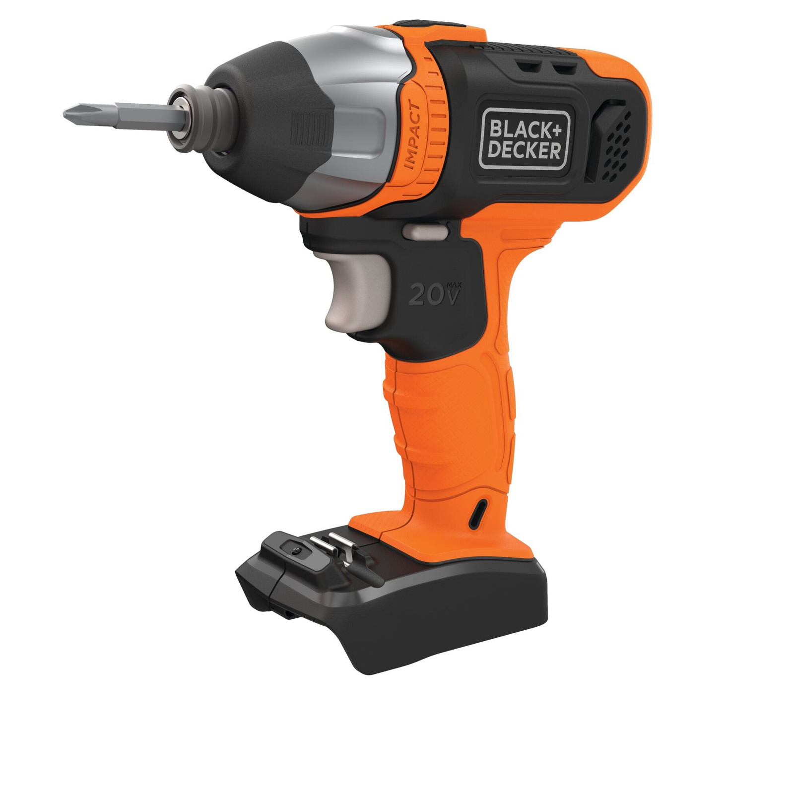 BLACK+DECKER 20-Volt L-Ion Cordless Drill/Impact Driver Combo Kit- BD2KITCDIBC