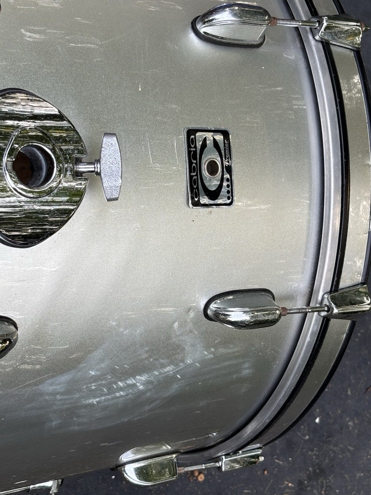 Premier Cabria 22” Bass Drum Silver