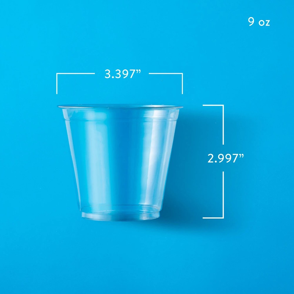 Member's Mark Clear Plastic Cups (9 oz., 264 ct.)