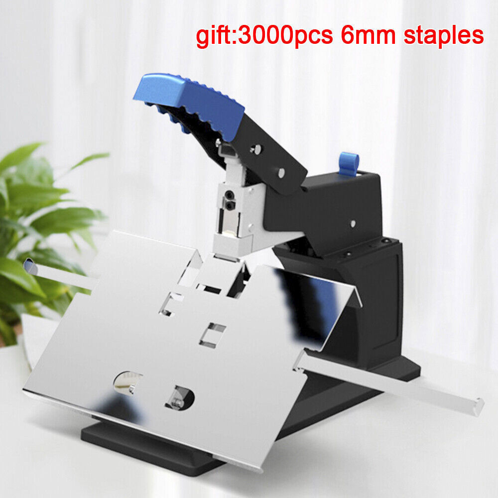 Manual Desktop Office Saddle Stitcher Saddle Stitching Stapler Binding Machine