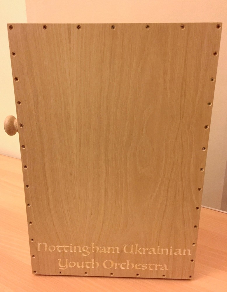personalised cajon with on/off snare