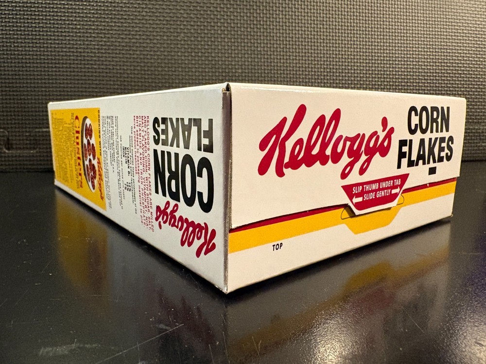 1970 Kellogg's Corn Flakes - Empty custom design display box