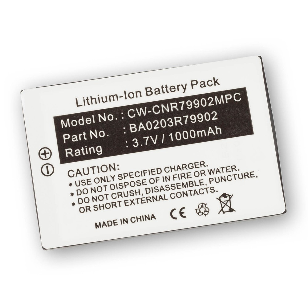 Battery for Creative BA20203R79902 Nomad Jukebox Zen 331A4Z20DE2D +Microfiber