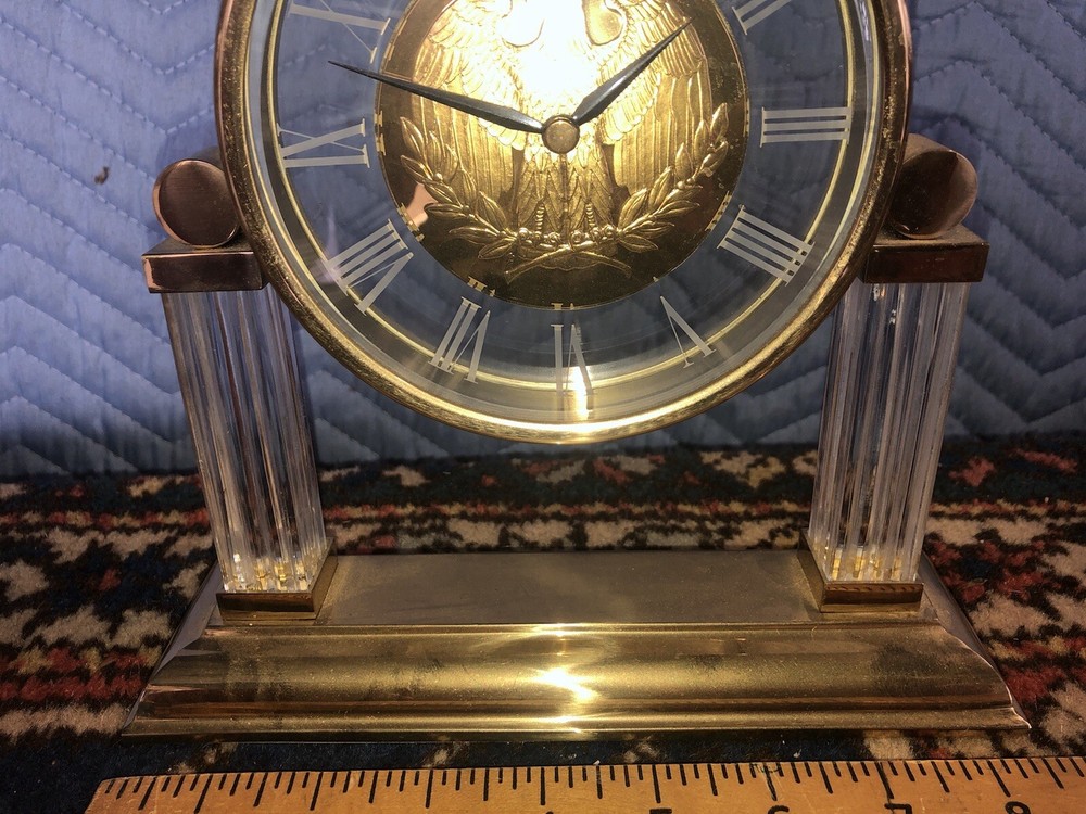 Clock The Golden Eagle Commemorative Clock 1988