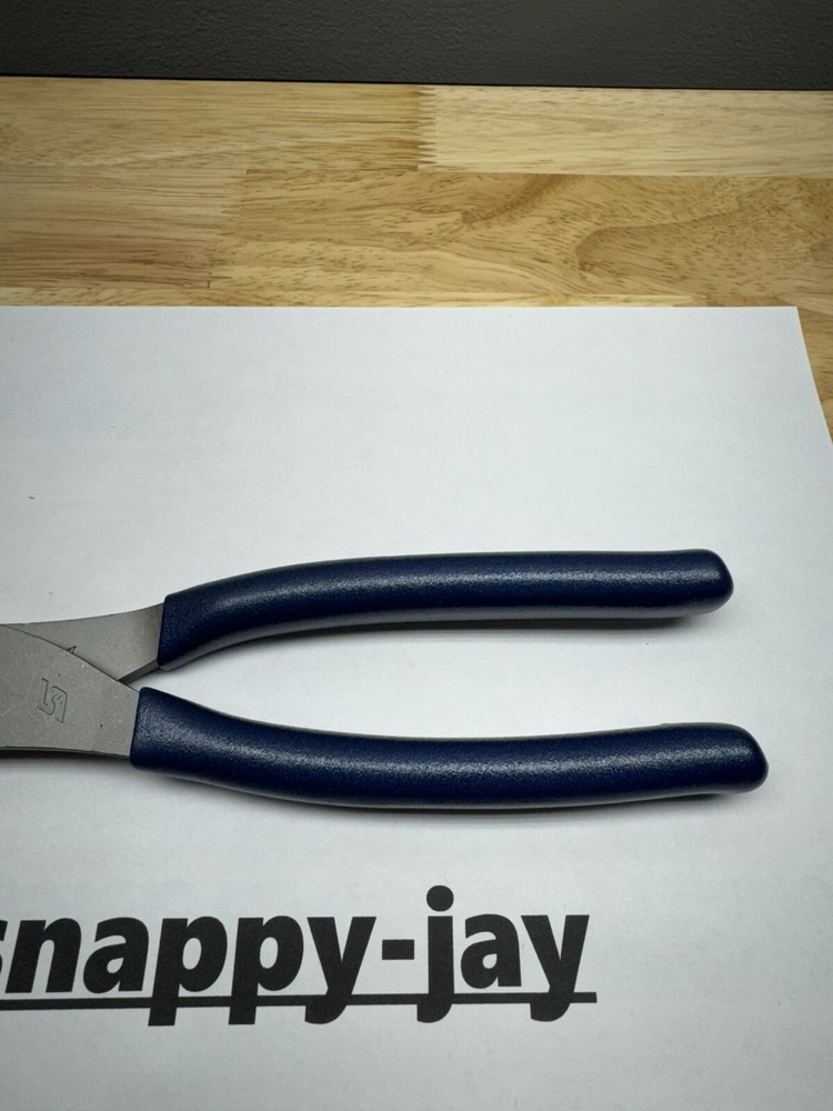 Snap-on Tools NEW POWER BLUE Soft Grip 8" High Leverage Diagonal Cutter 388ACF