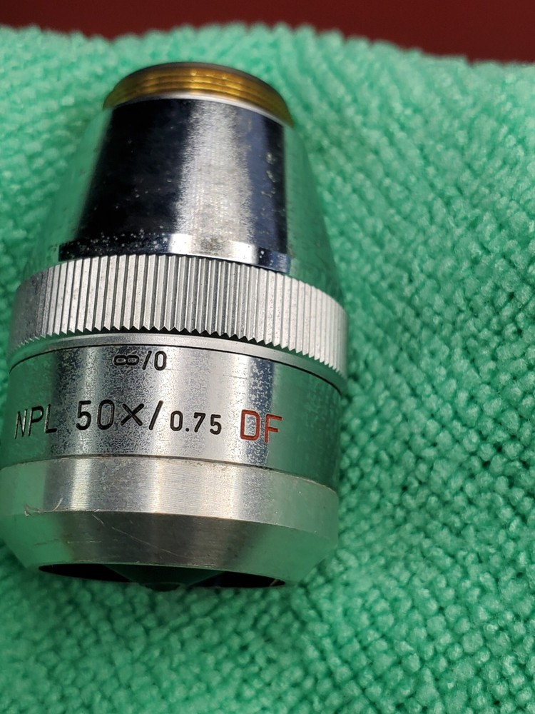 Leitz Leica Wetzlar Germany NPL 50x/0.75 DF Microscope Objective