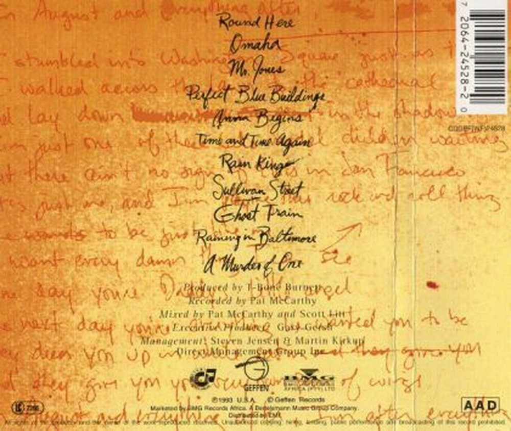 Counting Crows August & Everything After CD, Compact Disc