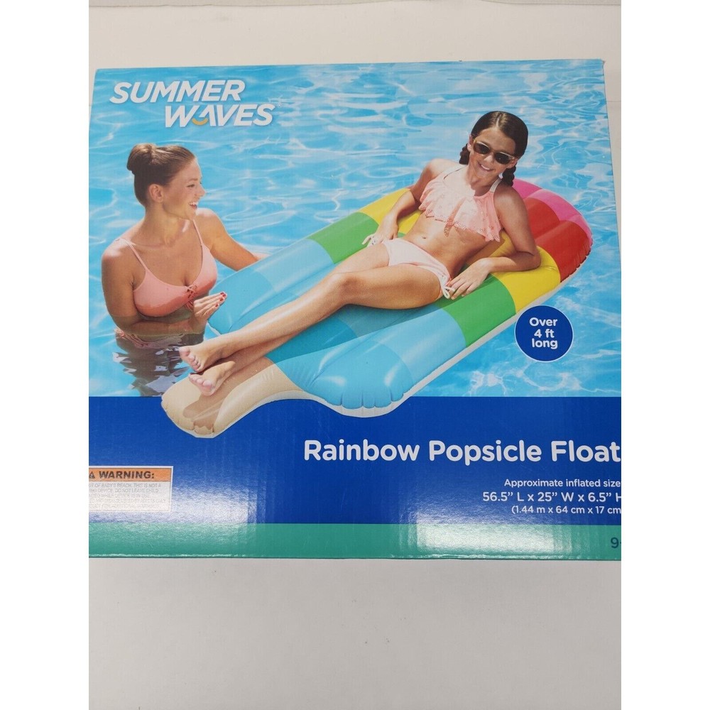 Summer Waves Rainbow Popsicle Float