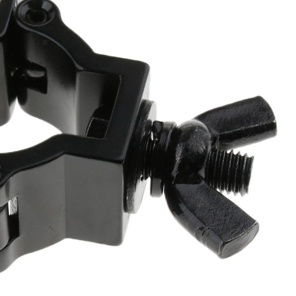 Durable Black Hook Bracket 165.34lb Capacity for Stage