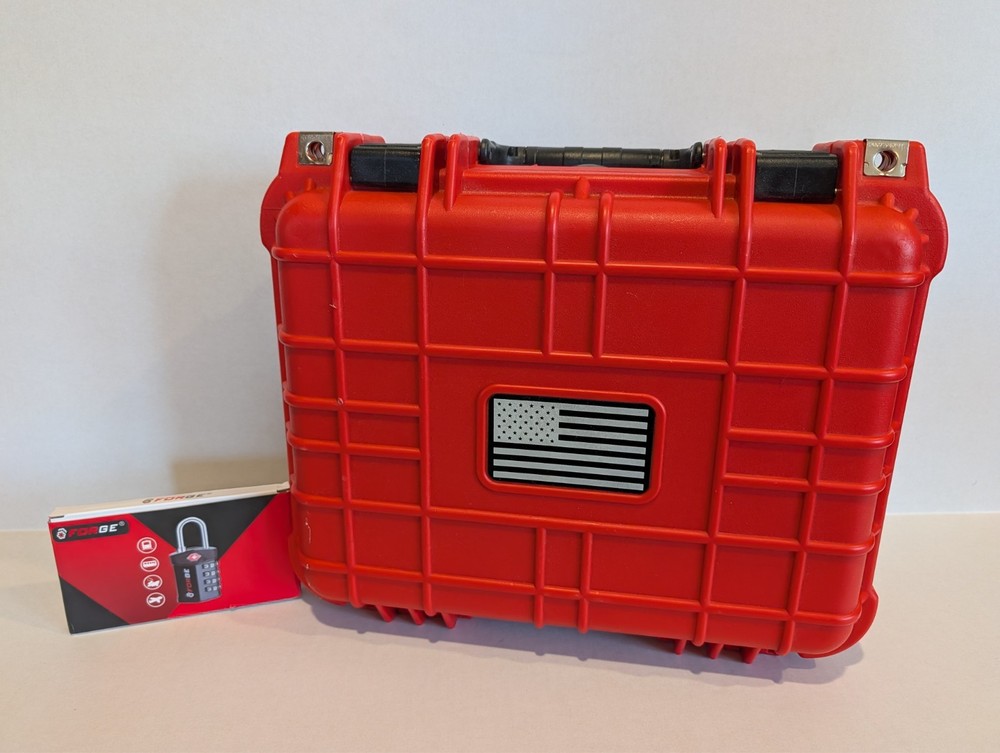 Hard Case & Locks | Handguns & Mags | Lockable, Waterproof, Dustproof | TSA