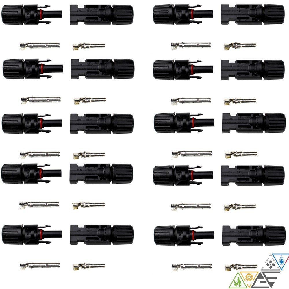 Solar Connector Plug Socket Coupling Cable 2,5 - 6 MM ² Pellet Boiler Steckv
