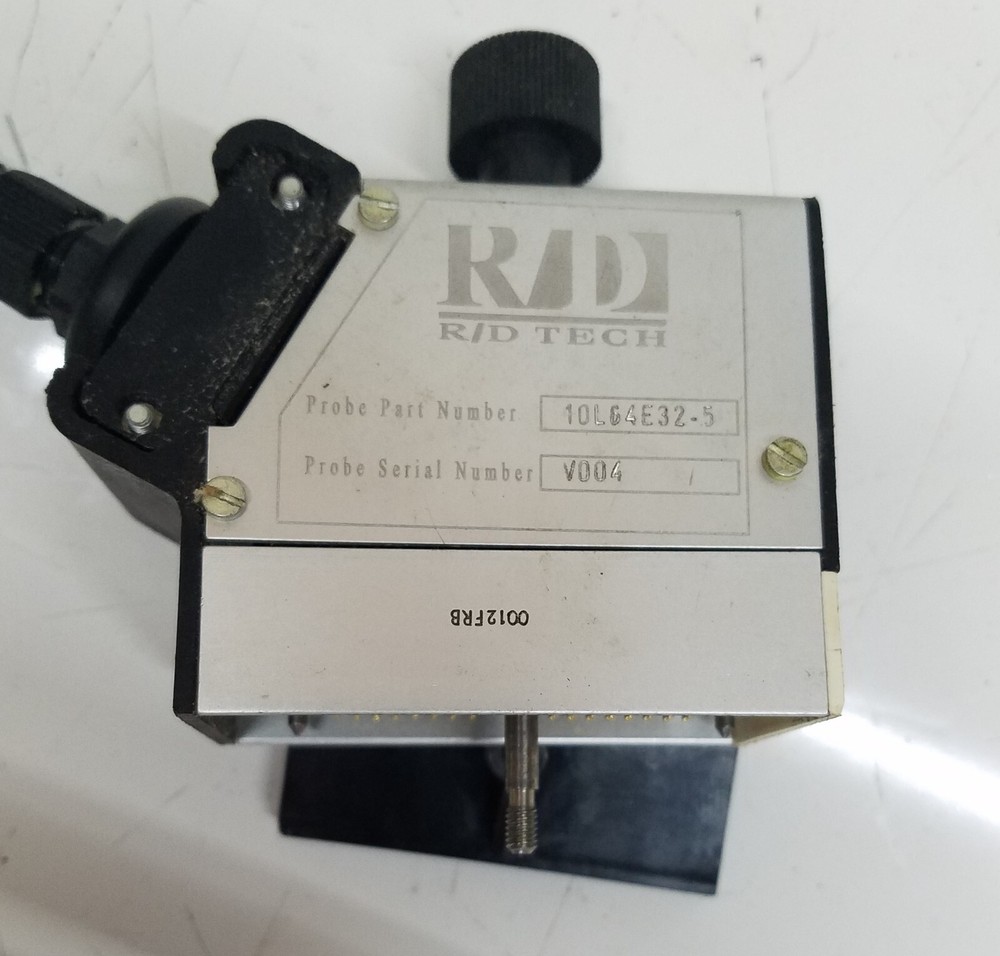 R/D Tech Phased Array Probe For TomoScan PN: 10LG4E32-5