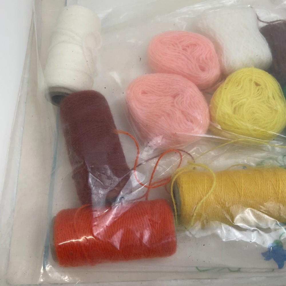 Creative Expression Sweet Springtime Flower Floral Punch Needle Kit Butterfly