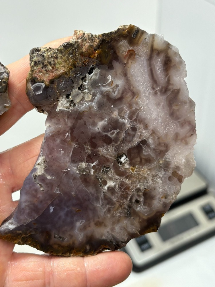 Mexican Cathedral Agate Slabs Cabbing Lapidary Combo Ship Avail