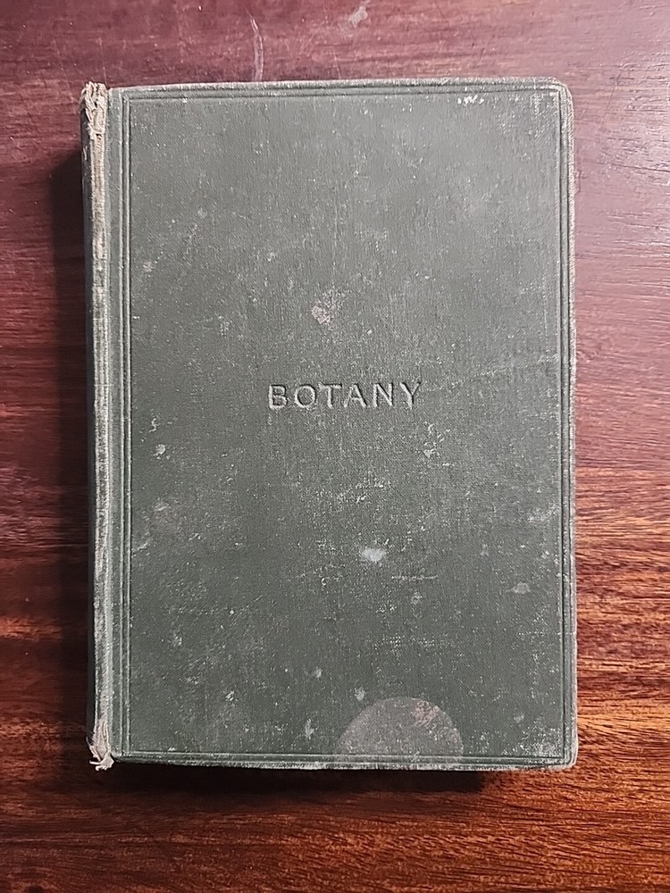 ELEMENTARY BOTANY 1921 RARE