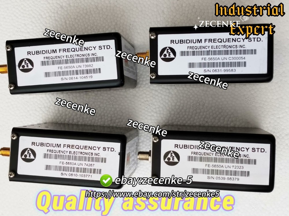 1 pcs FE-5650A Rubidium Frequency Standard TESTED Fast Lock 10MHz