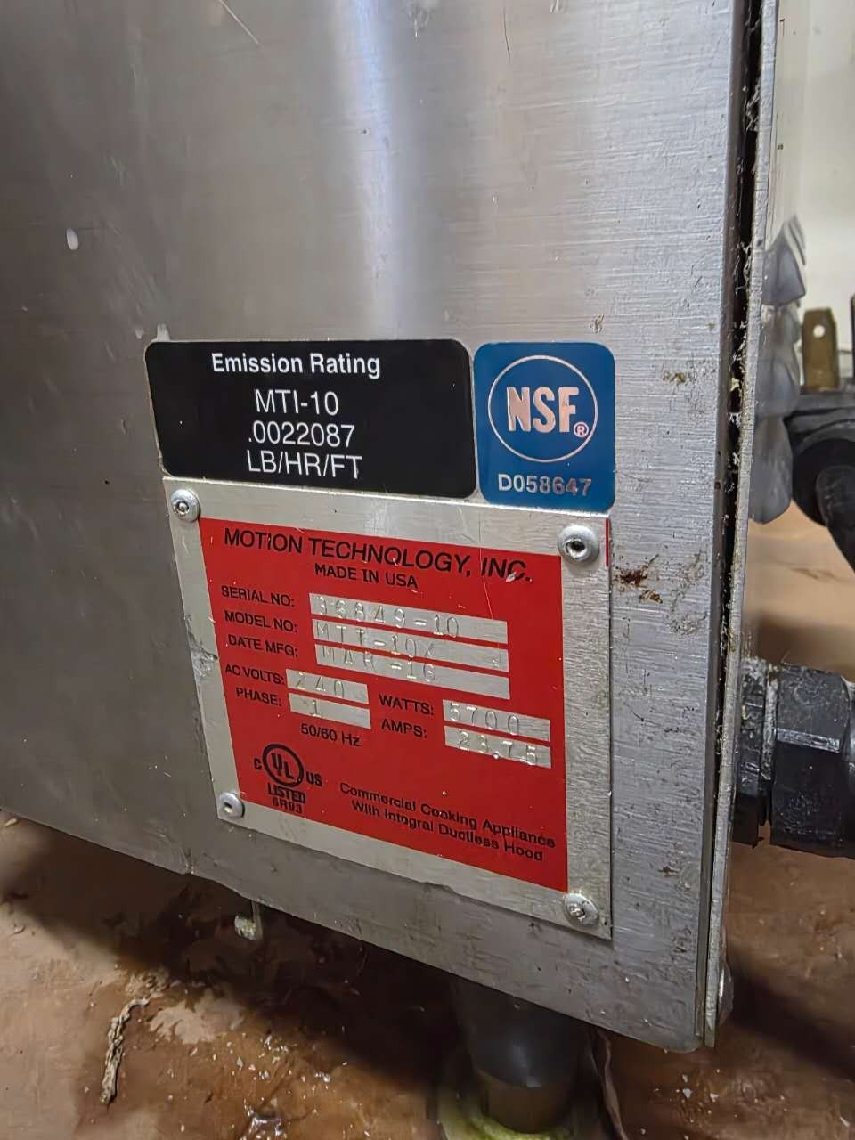 AUTOFRY MTI-10 Ventless Countertop Deep Fryer