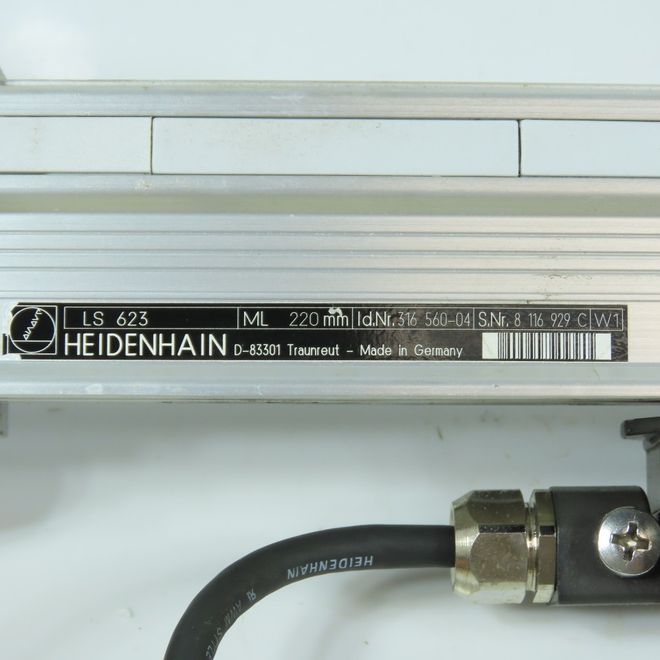 Heidenhain LS 623 Linear Encoder Scale 220mm W/ AE LS 623