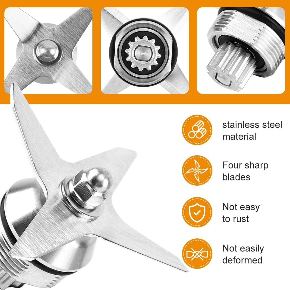 Blade Replacement Parts for Vitamix,Blade Replacement for Vitami,with Wrench ...