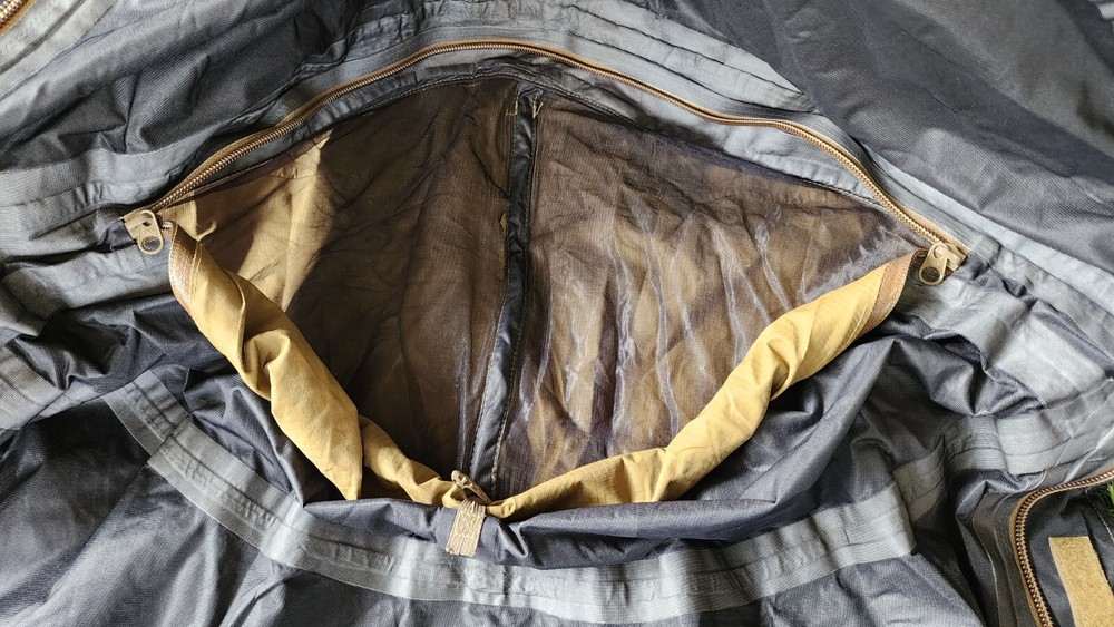USMC Improved Bivy Cover - Coyote - Defect - Repairable
