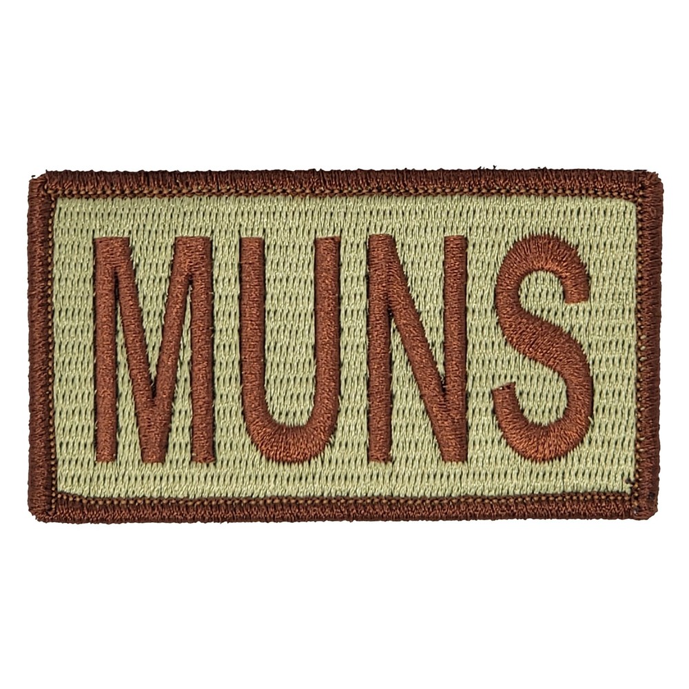 MUNS Duty Identifier Tab / USAF OCP Air Force Patch