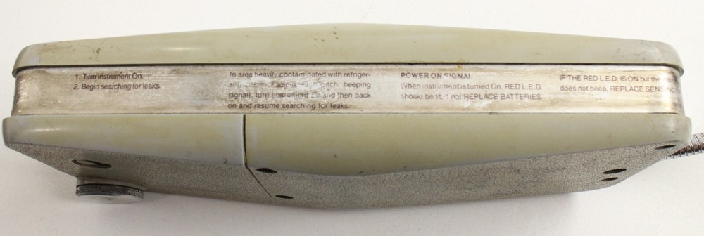 Vintage TIF Instruments Automatic Halogen Leak Detector Model 5000 W Case Works