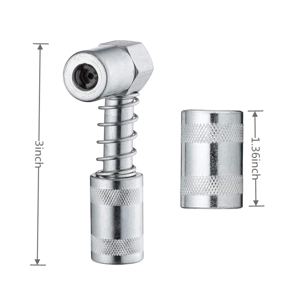 90 Degree Grease Coupler Adapter Fitting Tool Car Coupler Grease Fitting Tool