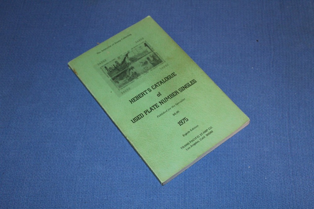 Herbert's Catalogue Used Plate Number Singles 1975 8th Edition BlueLakeStamps