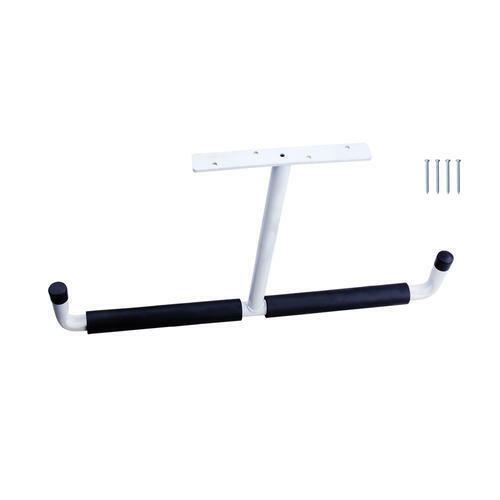 Single Overhead Garage Storage Hook Rack Ceiling Mount Hanger Mount Plate Screws