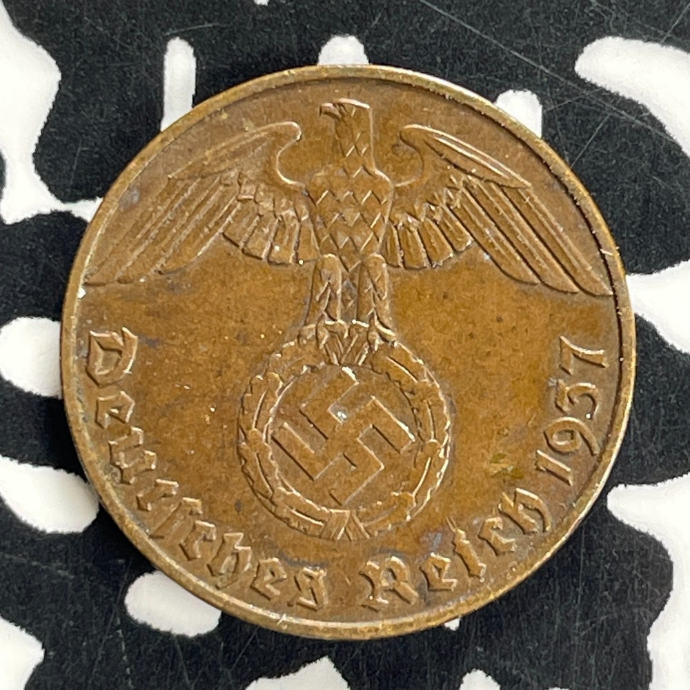 1937-E Germany 1 Pfennig Lot#C3270